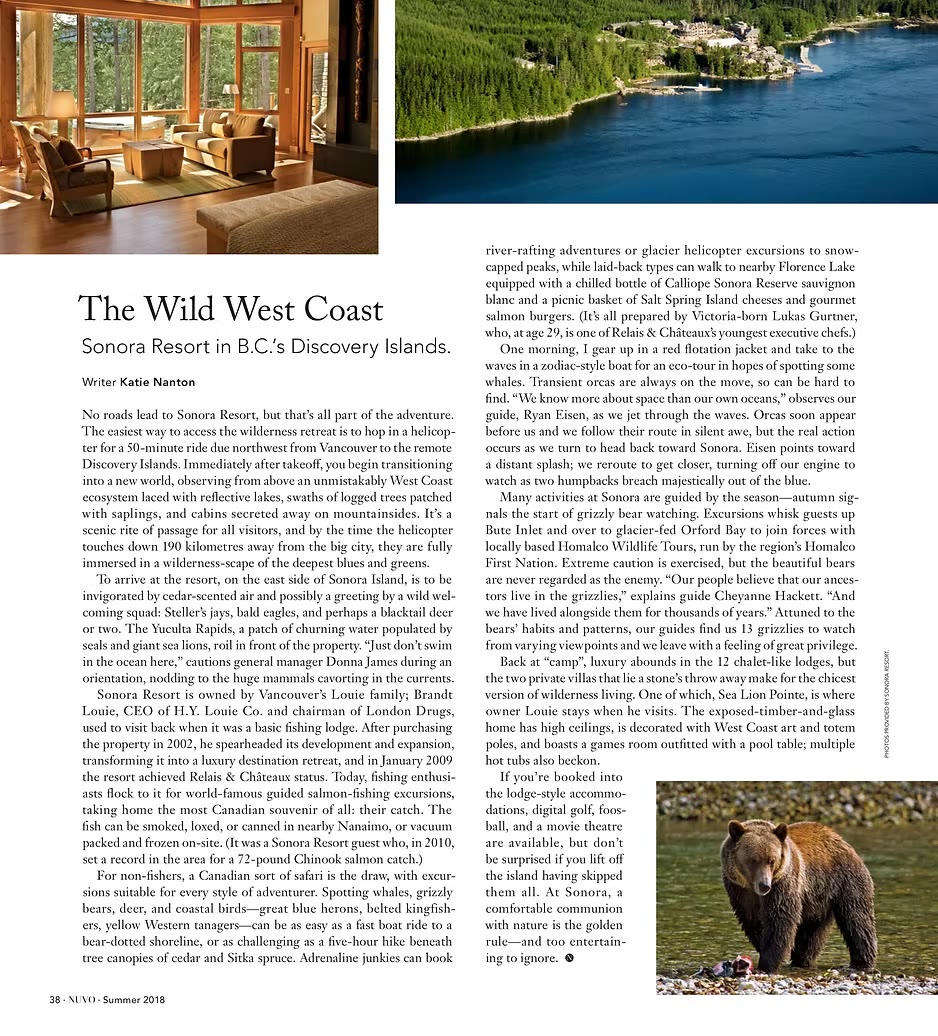 The Wild West Coast: Sonora Resort